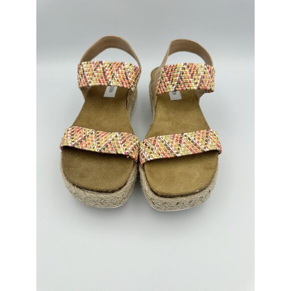 Steve Madden multi-colored platform sandal 7‎ - Picture 2 of 8